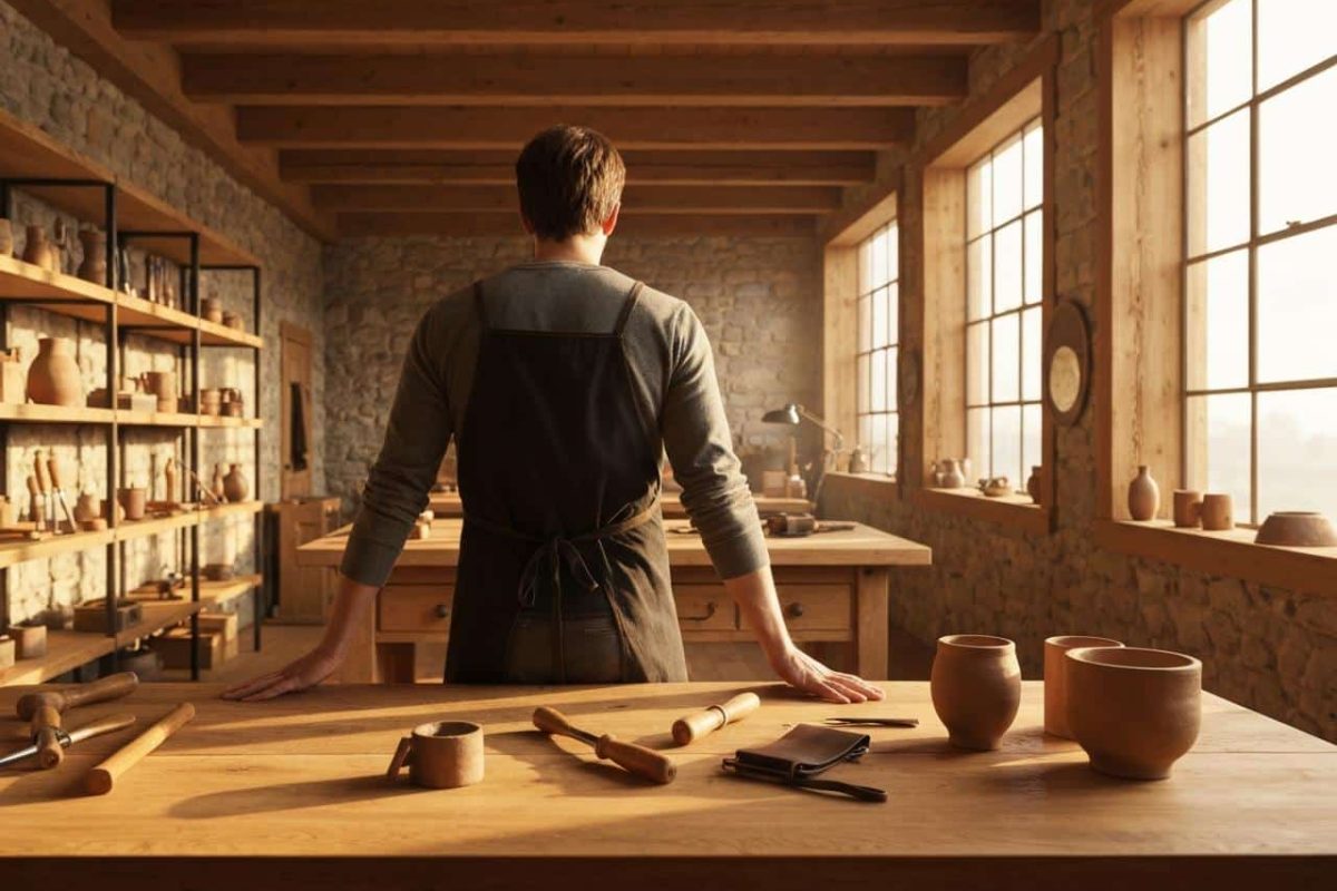 créer son activité autour d'un métier artisanal : statut juridique et premiers clients